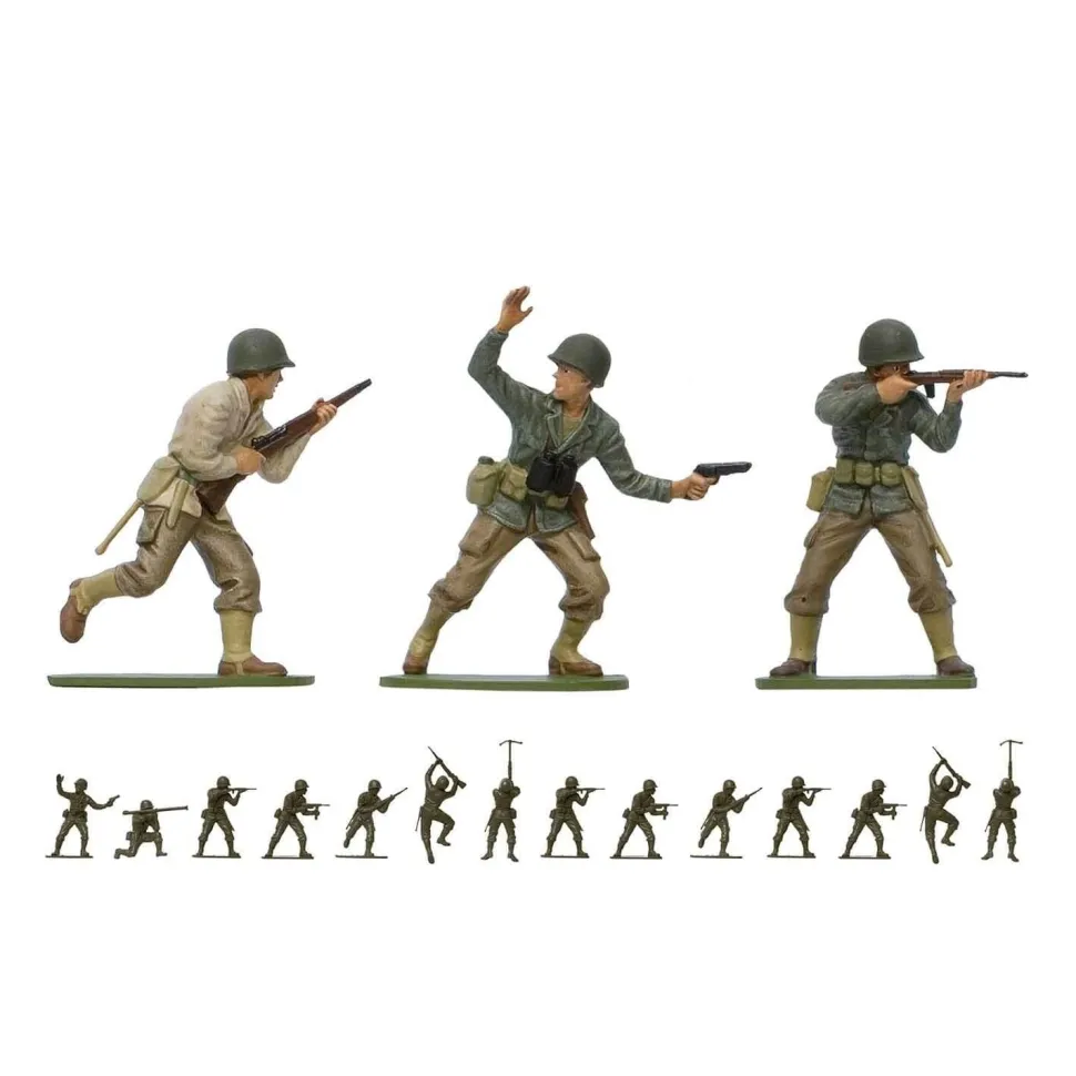 Figurines 2ème Guerre Mondiale : Vintage Classcis : WWII U.S. Infantry - Airfix