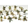 Figurines 2ème Guerre Mondiale : Set Infanterie Américaine - Tamiya