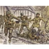 Figurines 2ème Guerre Mondiale : Parachutistes Anglais - Italeri