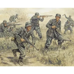 Figurines 2ème Guerre Mondiale : Infanterie allemande - Italeri