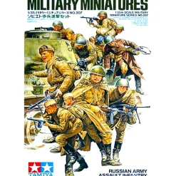 Figurines 2ème Guerre Mondiale : Infanterie russe - Tamiya