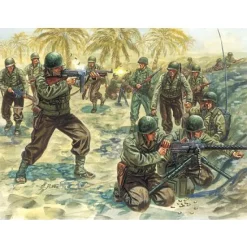 Figurines 2ème Guerre Mondiale : Infanterie US - Italeri