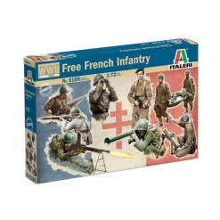 Figurines 2ème Guerre Mondiale : Infanterie FFL - Italeri