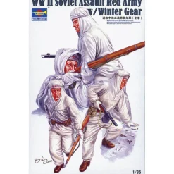 Figurines militaires : Armée rouge soviétique de la Seconde Guerre mondiale - Trumpeter