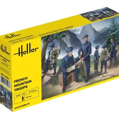 Figurines militaires : Chasseurs alpins - Heller
