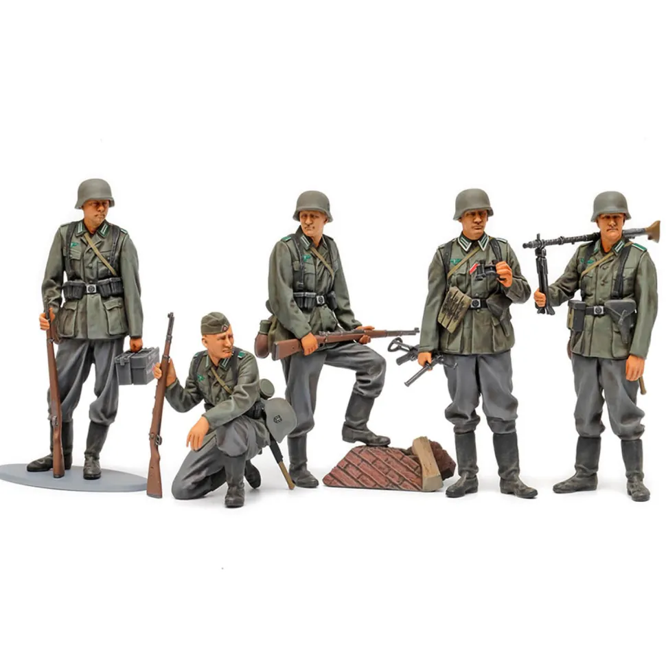 Figurines militaires : Fantassins Allemands 1941-42 - Tamiya