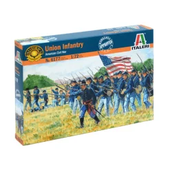 Figurines militaires : Infanterie de l'Union (Guerre de Sécession) - Italeri