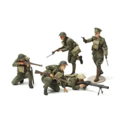 Figurines militaires : Infanterie Britannique 1ère G.M. - Tamiya