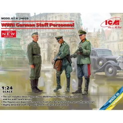 Figurines militaires : Personnel d'état-major allemand de la Seconde Guerre mondiale - ICM