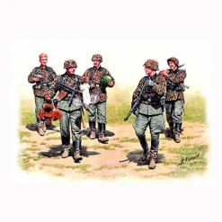 Figurines militaires : WAFFEN SS en maraude Front de l'Est 1943 - Master Box
