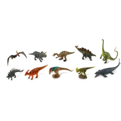 Figurines Mini - Préhistoire : Set de 10 mini Dinosaures - Figurines Collecta