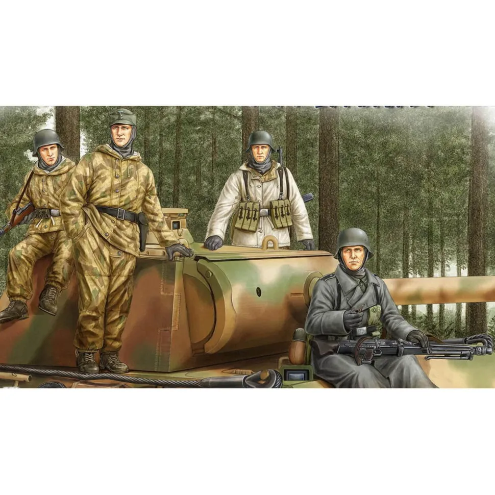 Figurines pour maquette : German Panzer Grenadiers Vol.2 - Hobby Boss