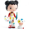 Figurines Tinyly : Barbouille et Gribs - Djeco