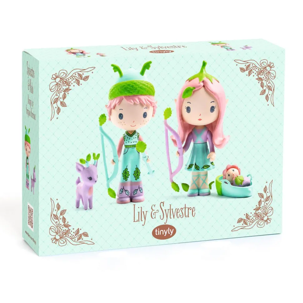 Figurines Tinyly : Lily et Sylvestre - Djeco
