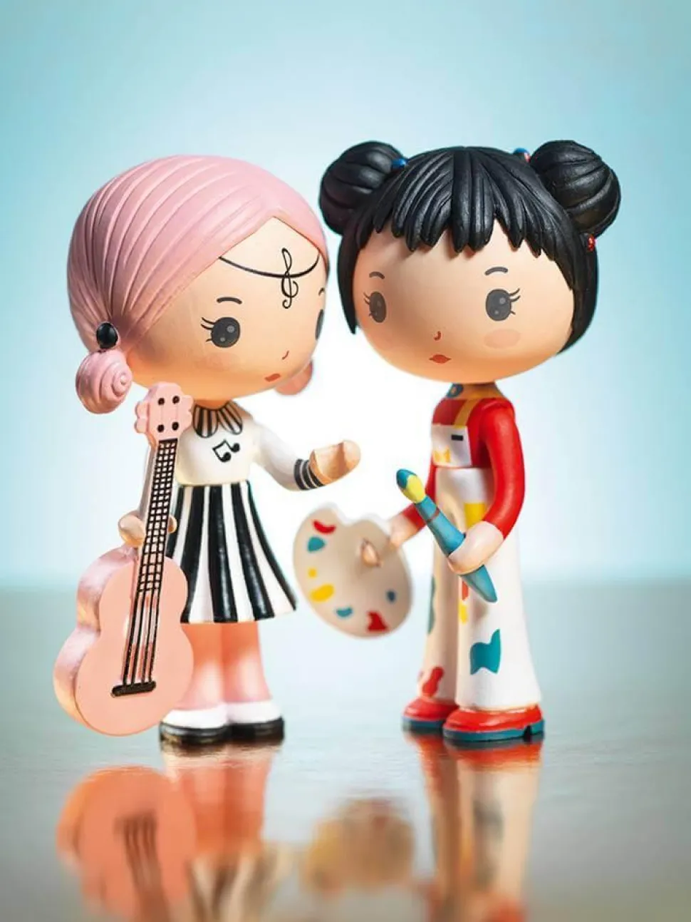 Figurines Tinyly : Sidonie et Zick - Djeco