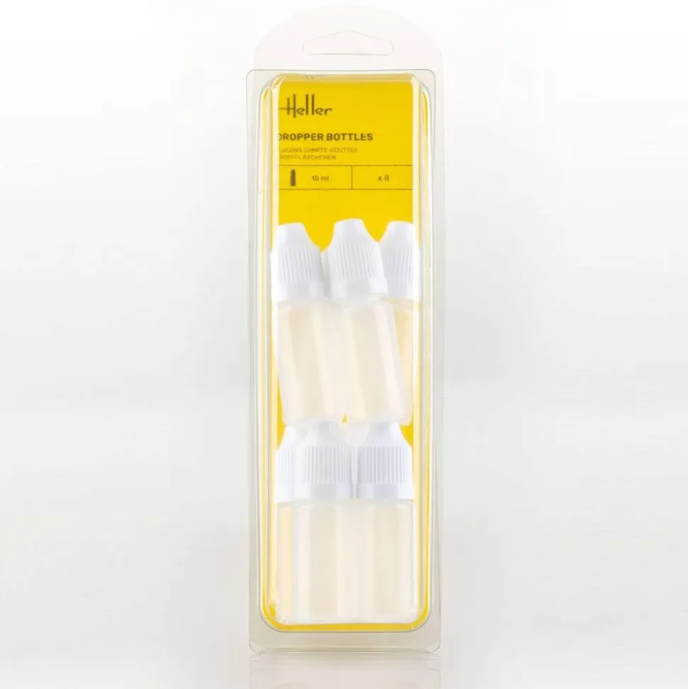 Flacons compte-gouttes 10 ml (8 pièces) - Heller