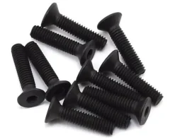 Flat Head Screws, Stl, BO, M4 x 18mm (10) - Losi - Losi - TLR