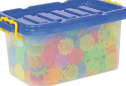 Fleurs à clipser, translucides, set de 640 pièces - Eduplay