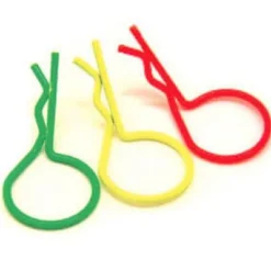 Flourescent Jaune Large Clips - Fastrax