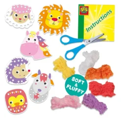 Fluffy loops - Animaux en fil - SES Creative