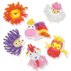 Fluffy loops - Animaux en fil - SES Creative