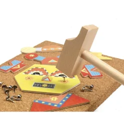 Formes à clouer : Tap tap robots - Djeco