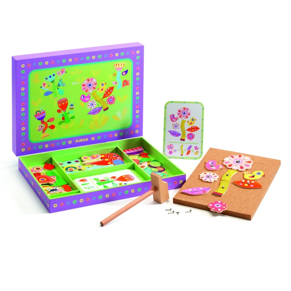 Formes à clouer Tap tap jardin - Djeco