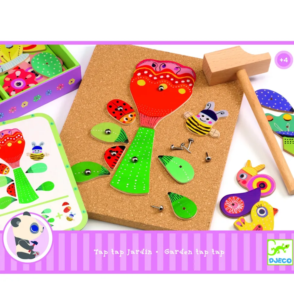 Formes à clouer Tap tap jardin - Djeco