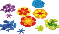 Formes acryliques Mandala 7 fleurs - Eduplay
