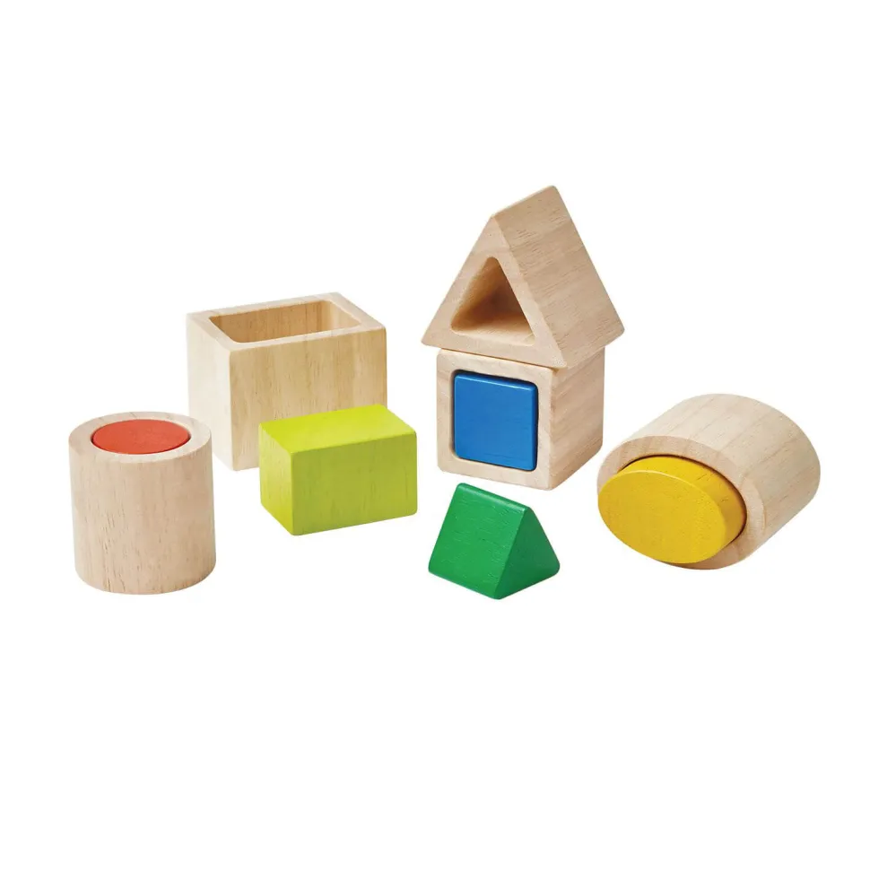 Formes géométriques à imbriquer - Méthode Montessori - Plan Toys