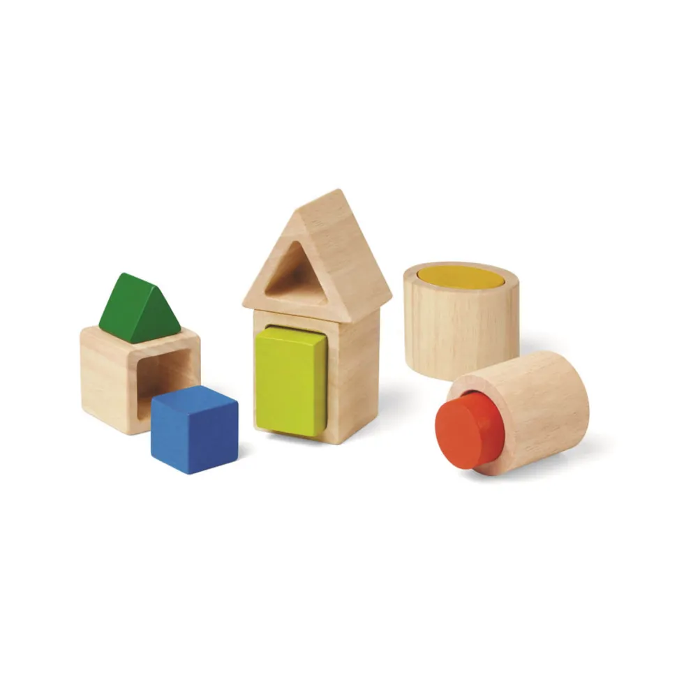 Formes géométriques à imbriquer - Méthode Montessori - Plan Toys