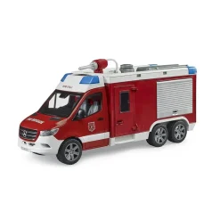 Fourgon de pompiers Mercedes Benz Sprinter avec module son et lumière - Bruder