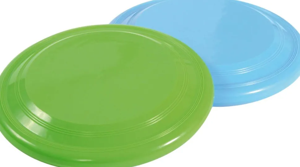 Frisbee , disque volant 18 cm, set de 4 - Eduplay