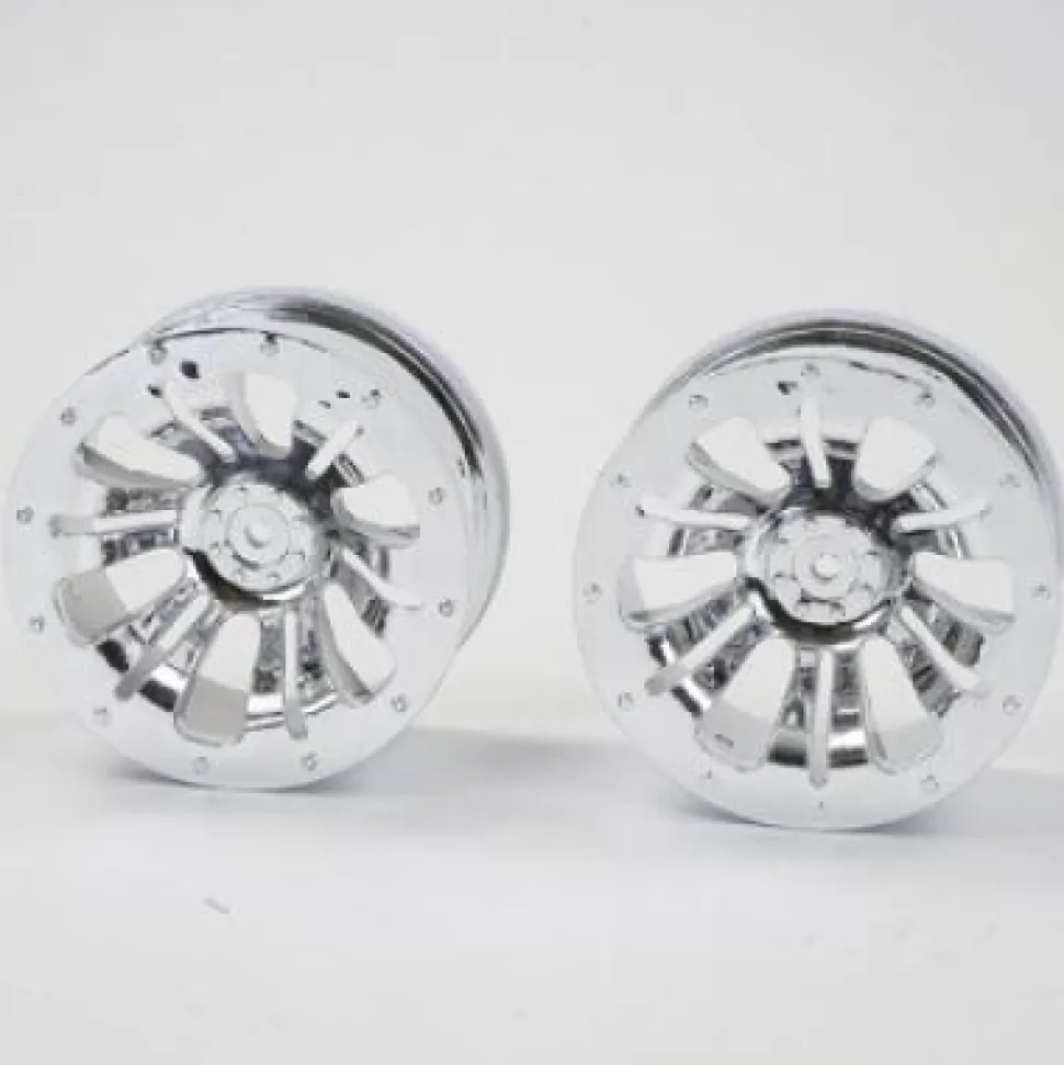 FTX Carnage Wheel 2Pcs - Chrome - FTX