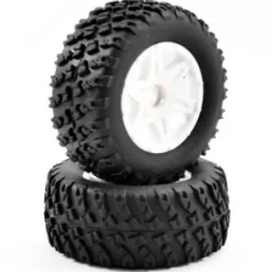 FTX Comet Desert Buggy Front Mounted Tyre & Wheel Blanc - FTX