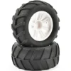 FTX Comet Monster Rear Mounted Tyre & Wheel Blanc - FTX