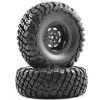 FTX Mauler 2.2" A/T Tyres Pre-Glued Noir Wheels (2) - FTX