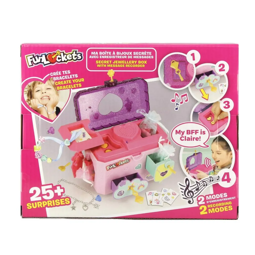 Funlockets : Ma boîte à bijoux Secrète électronique - Funlockets