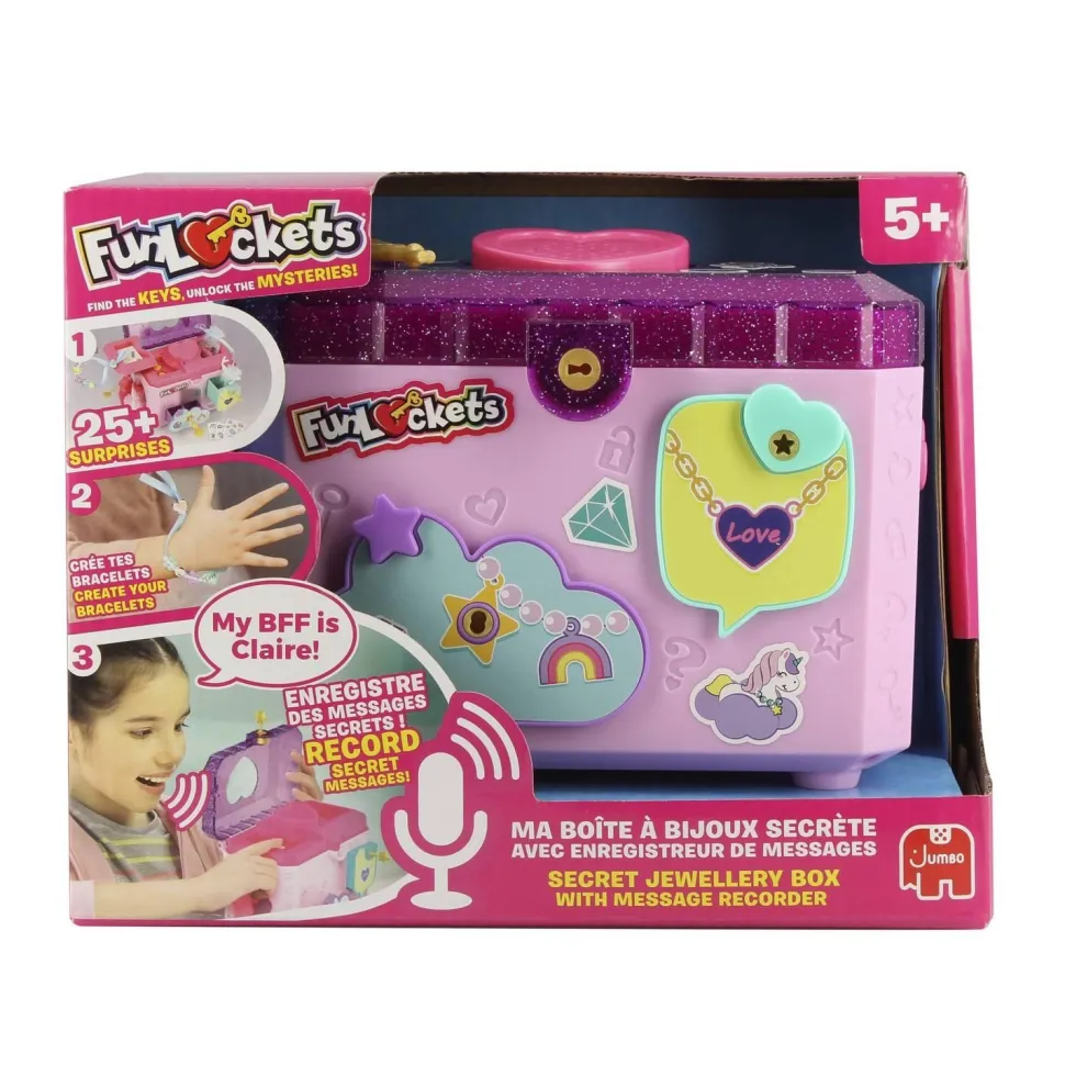 Funlockets : Ma boîte à bijoux Secrète électronique - Funlockets