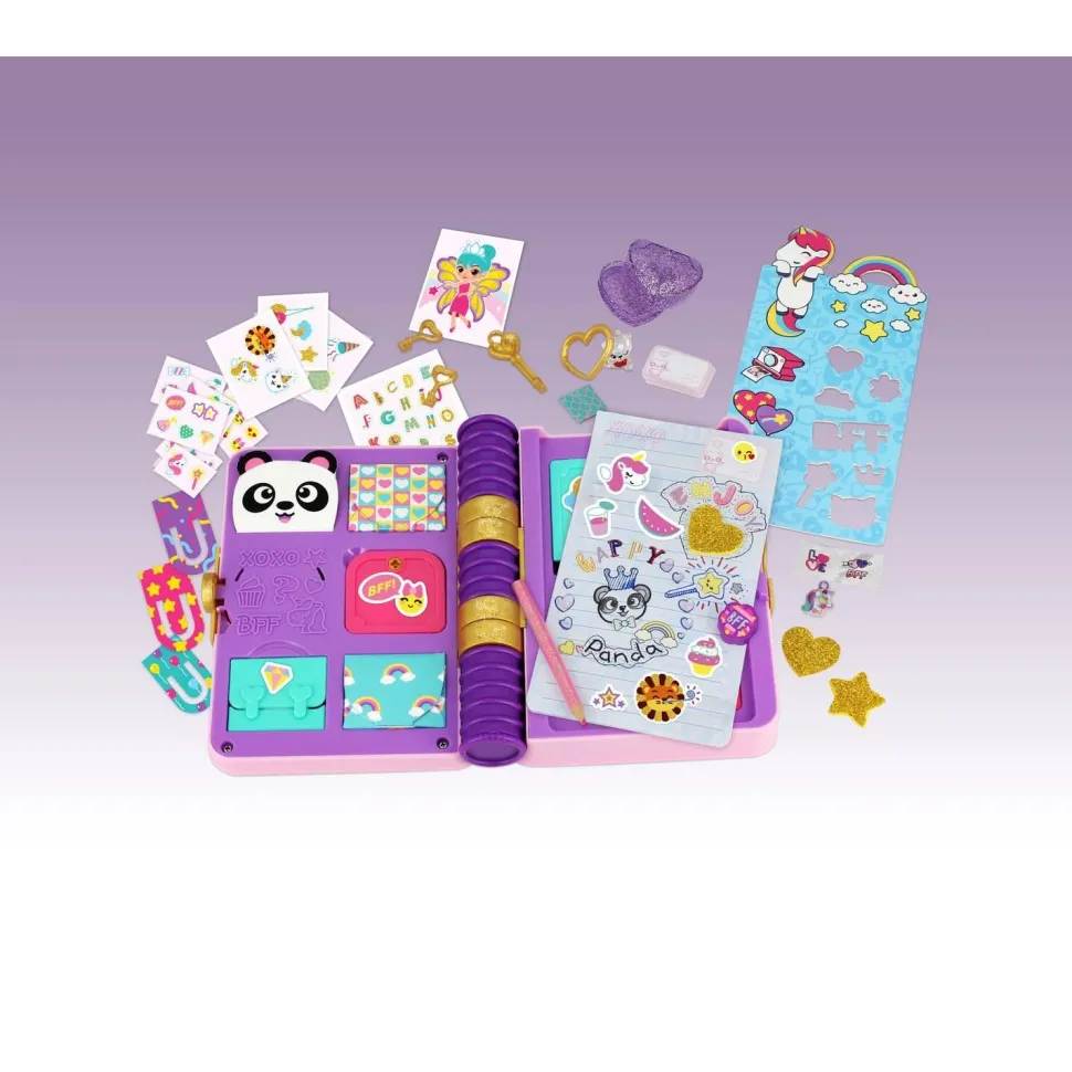 Funlockets : Mon journal à secrets - édition pailleté - Funlockets