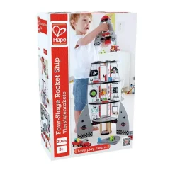 Fusée spatiale géante en bois - Hape