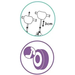 GABBY PATINETTE 3 roues - Smoby