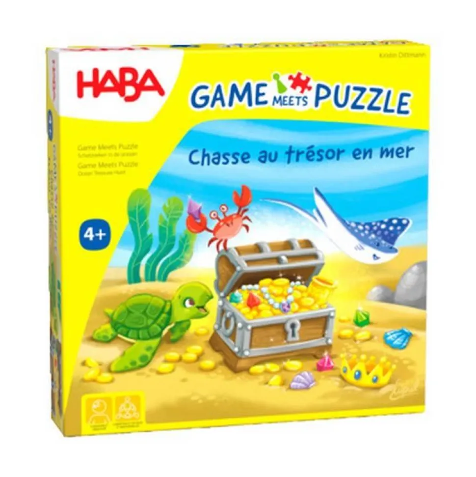 Game Meets Puzzle – Chasse au trésor en mer - Haba
