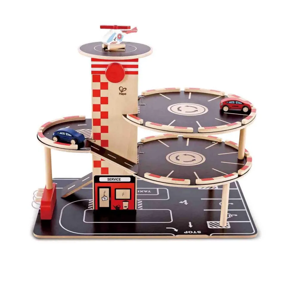 Garage et station service en bois - Hape