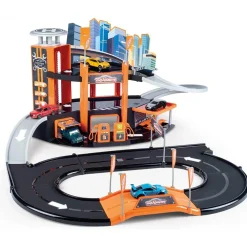 Garage Majorette : Garage Motor City Plus avec 1 véhicule - Majorette