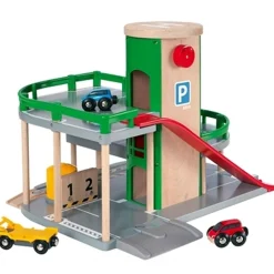 Garage rail et route - Brio