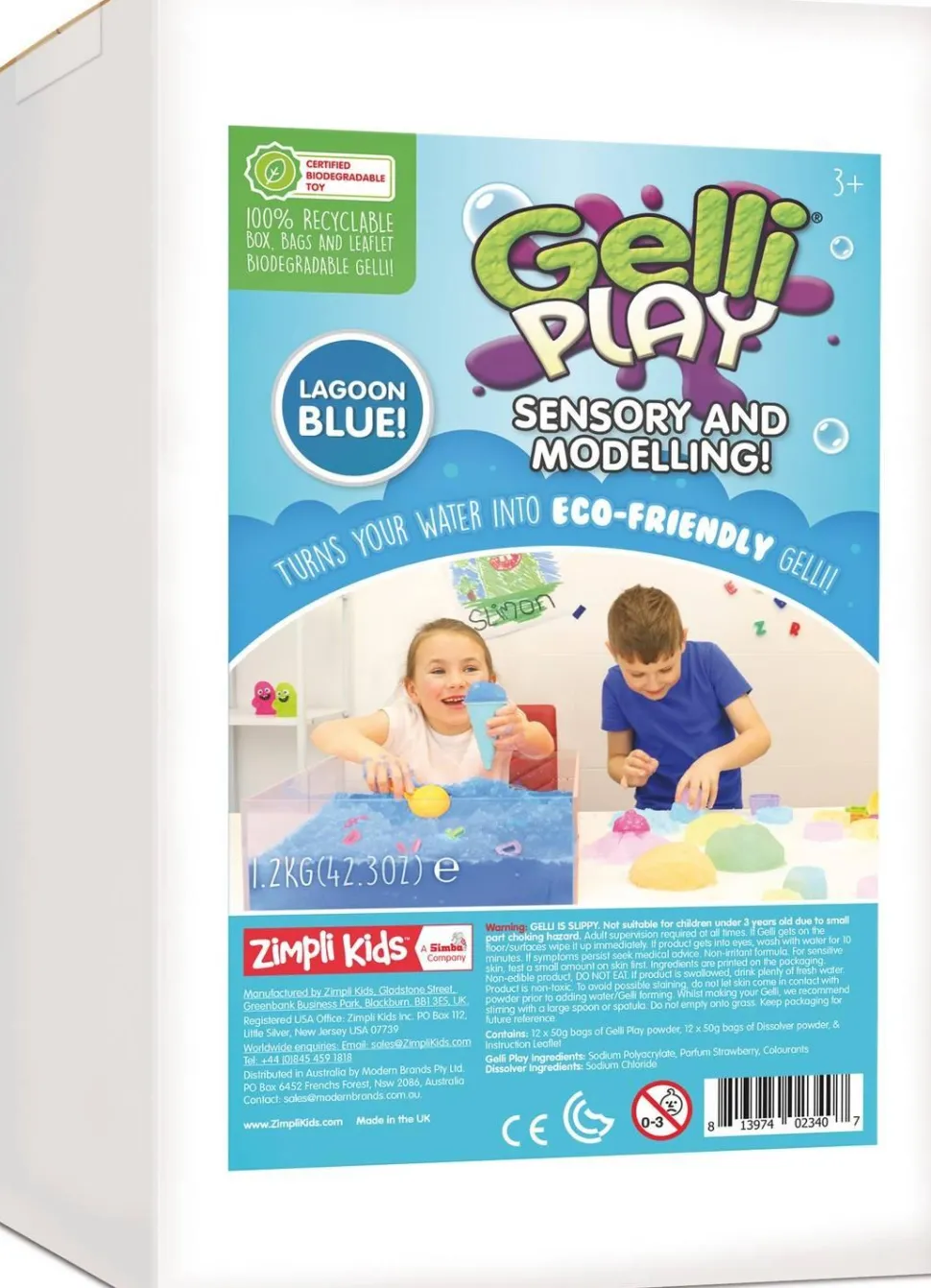 Gelée sensorielle bleue - Eduplay