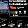 German Bismarck Battleship Upgrade Sets - 1:200e - Trumpeter - Trumpeter