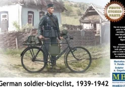 German soldier-bicyclist, 1939-1942 - 1:35e - Master Box Ltd. - Master Box