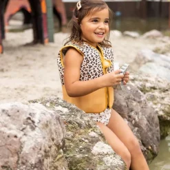 Gilet De Natation - Léopard Beige - Swim Essentials